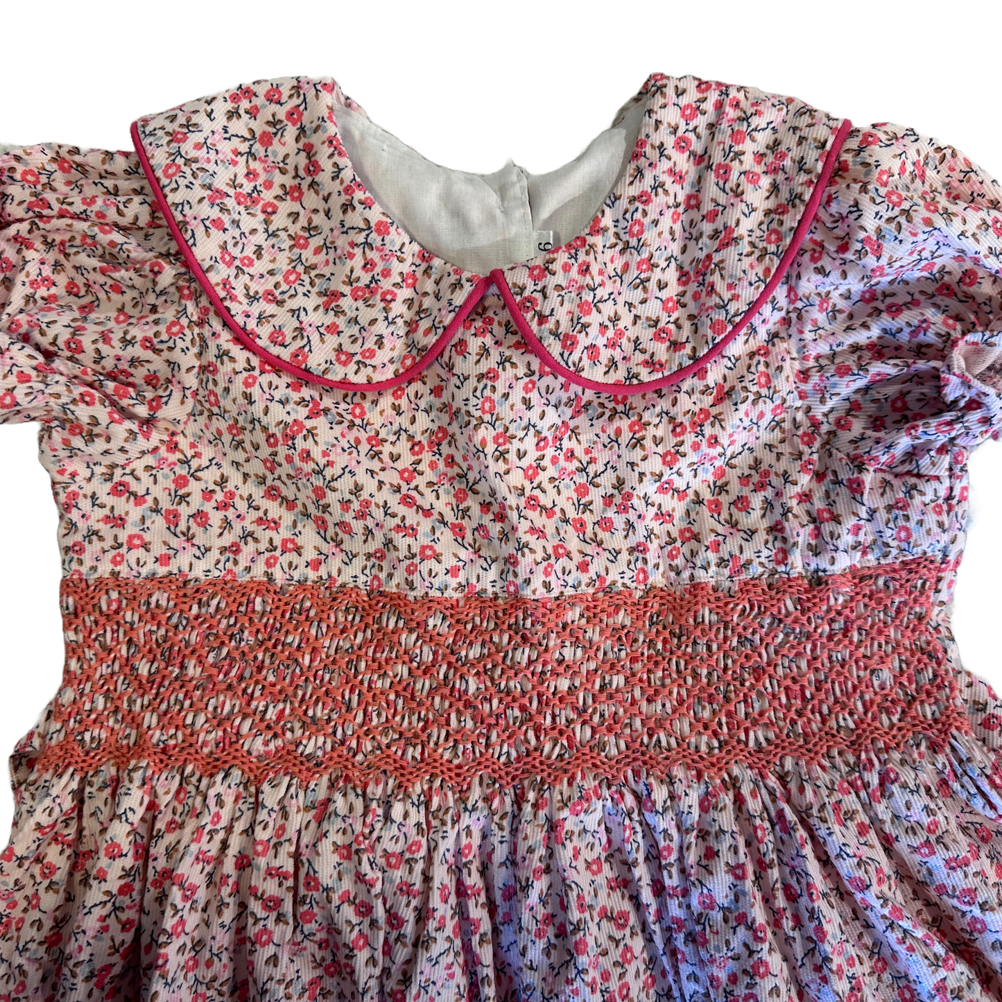 Blossom Peach Floral Dress